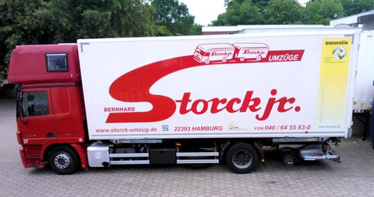 Move organised by Bernhard Storck jr. GmbH from Hamburg