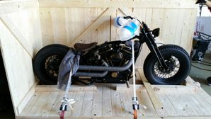 Beiladung transport Motorrad