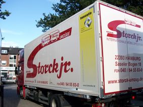 Move organised by Bernhard Storck jr. GmbH from Hamburg